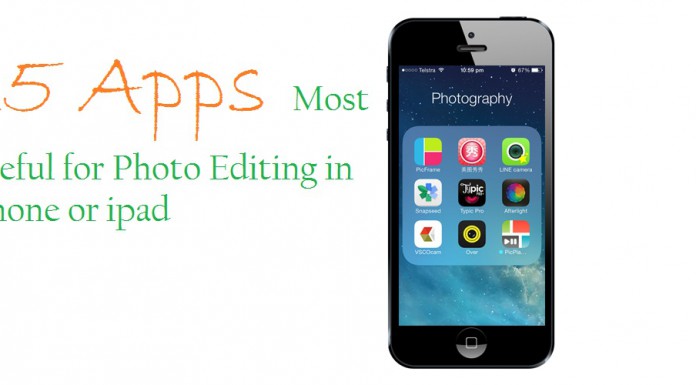 most useful photo editing apps for iphone or ipad