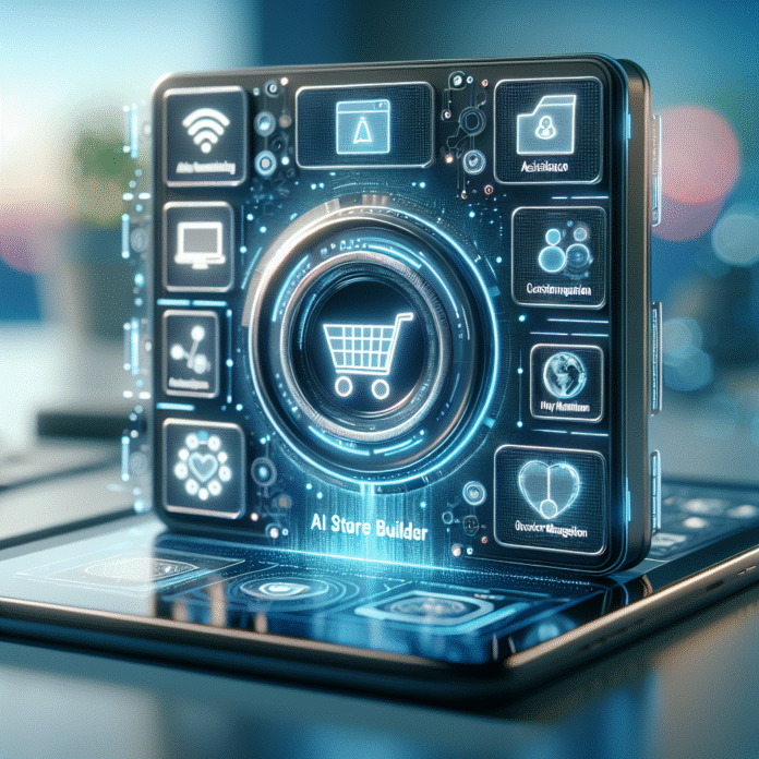 AI Store Builder fully automated Shopify online store generator