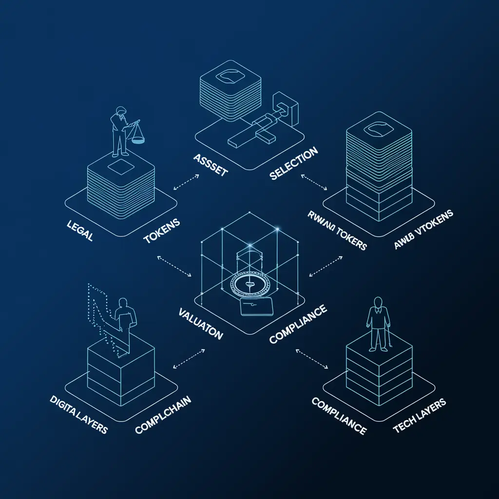 RWA tokenization process automating traditional asset management