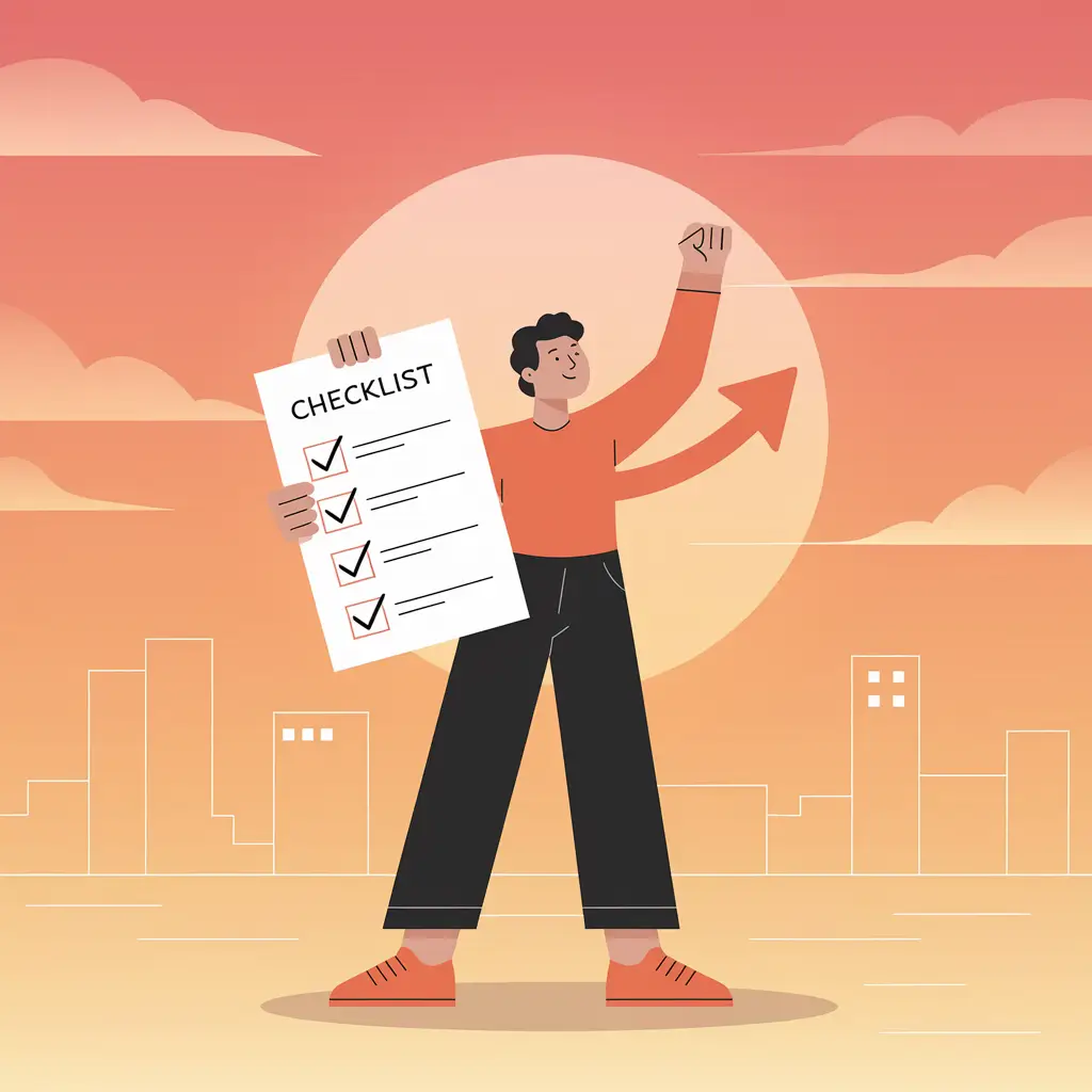Graphic illustration of transformational success mindsets for personal development