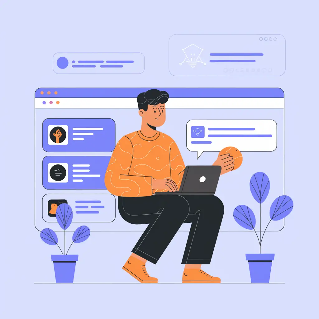 Comet Browser interface showcasing AI-driven features