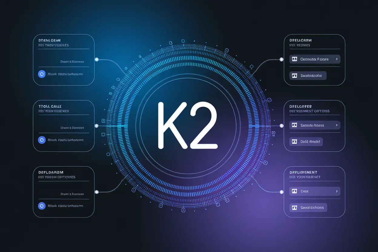 Kimi K2 large language model performance benchmark AI