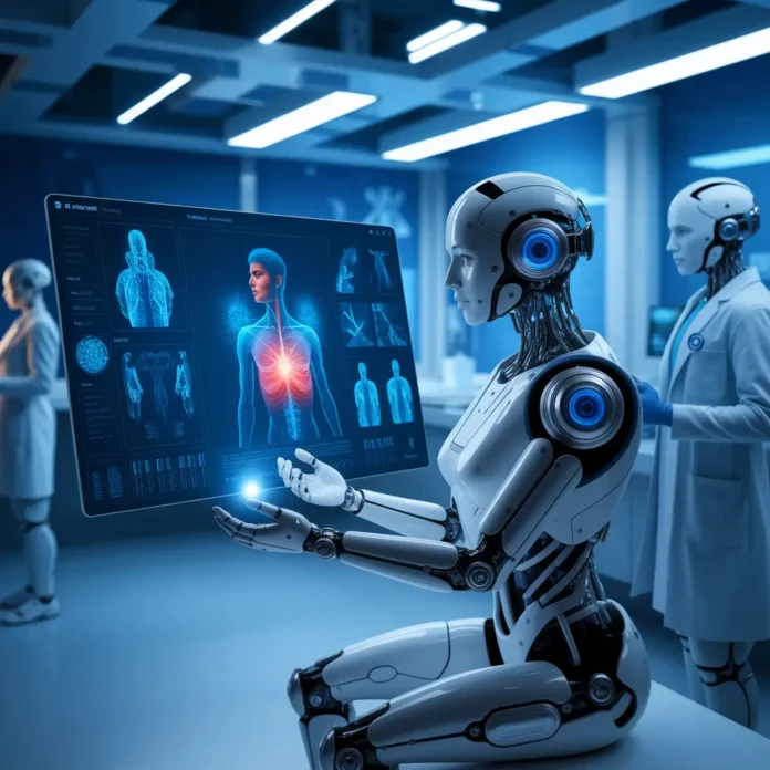 Microsoft AI Diagnostic Tool diagnosing patient with multi-model precision