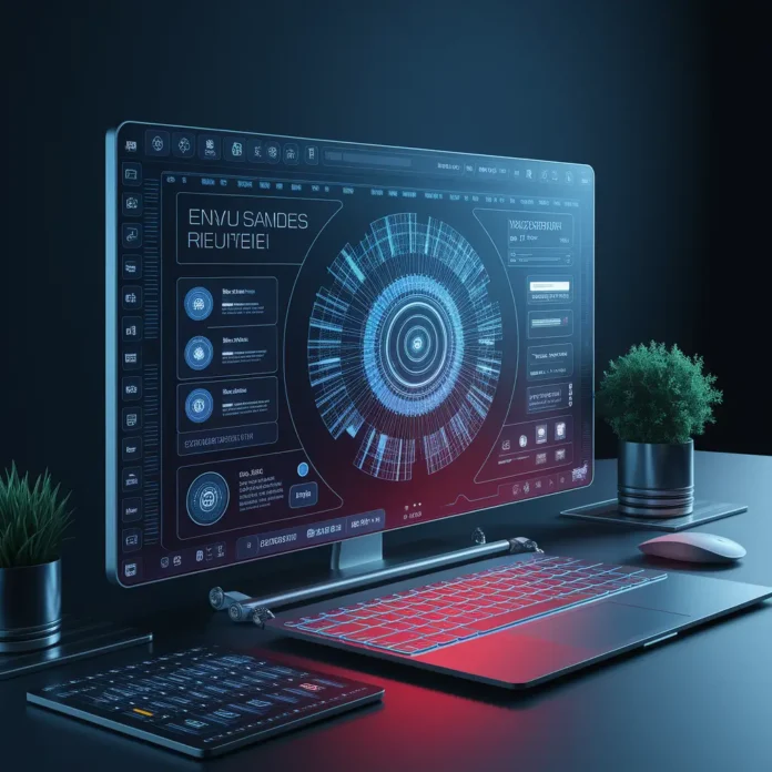 Comet Browser interface showcasing AI-driven features