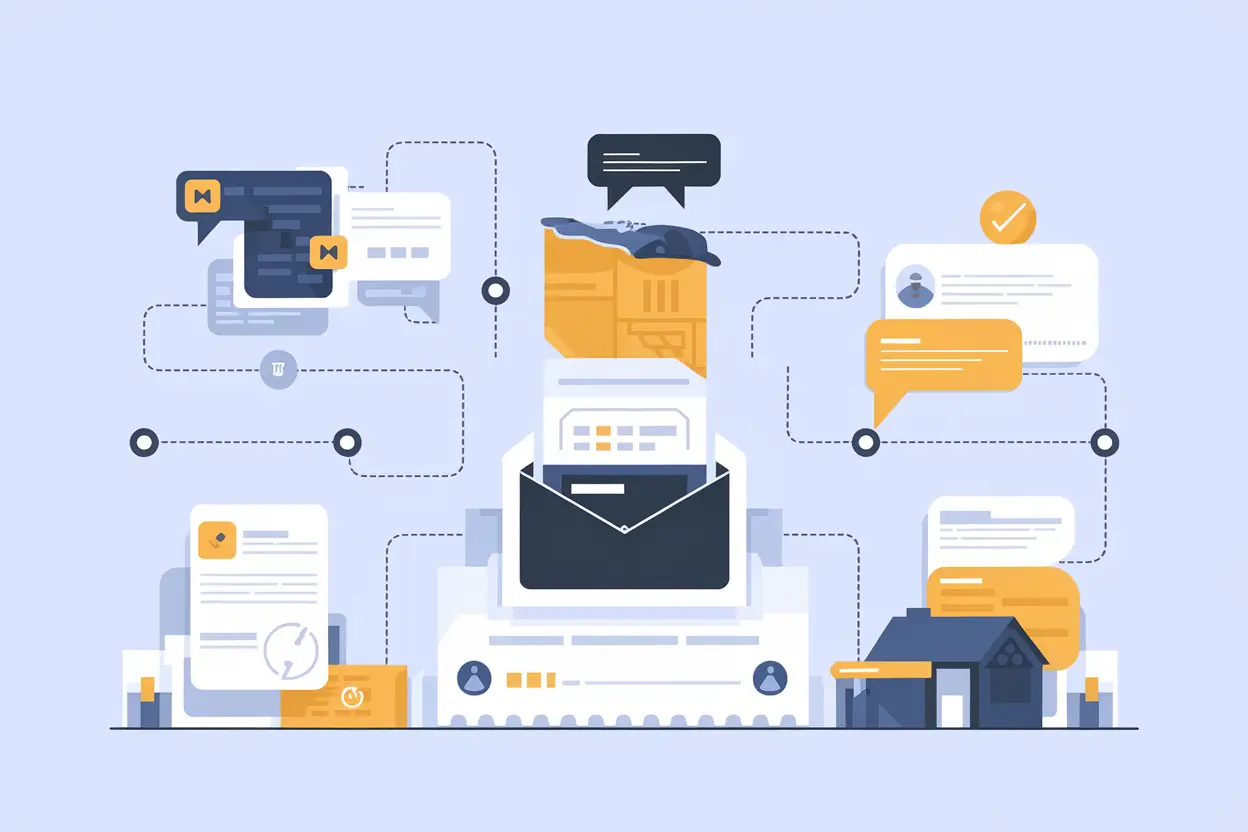 AI-powered real estate marketing automation with n8n integration