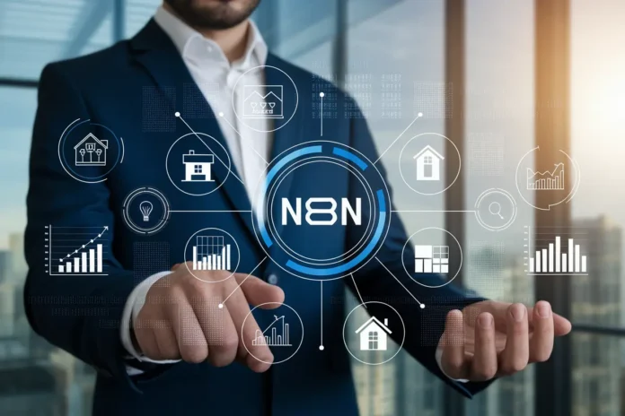 AI-powered real estate marketing automation with n8n integration