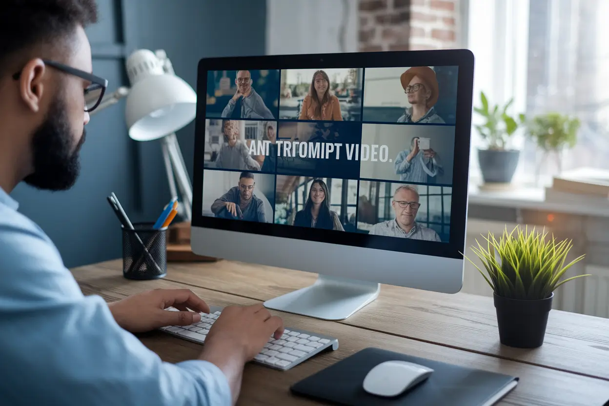 Illustration of AI Short Video Generators in action