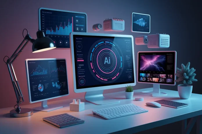 AI productivity tools enhancing workflow efficiency in 2025