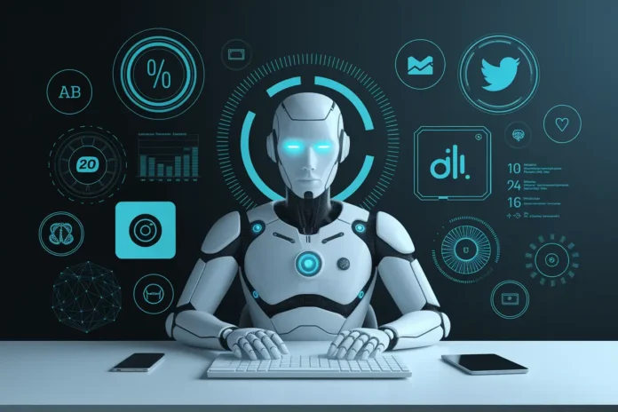 AI influencers interacting with users on social media