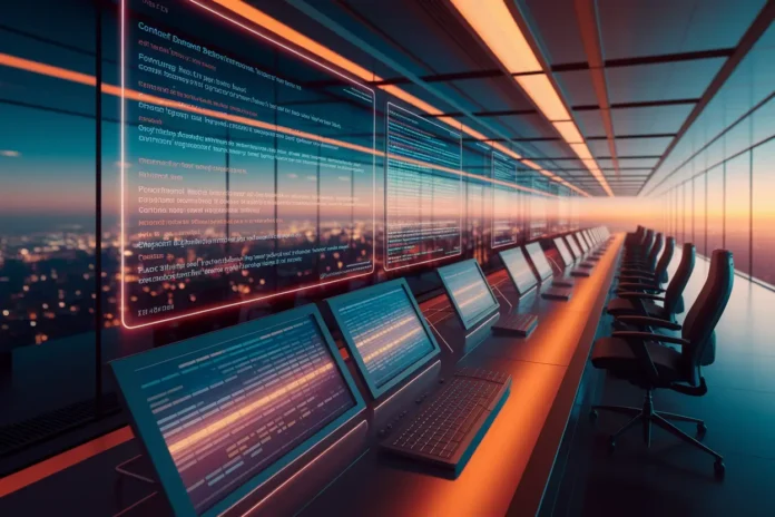 AI content detection technology analyzing online data