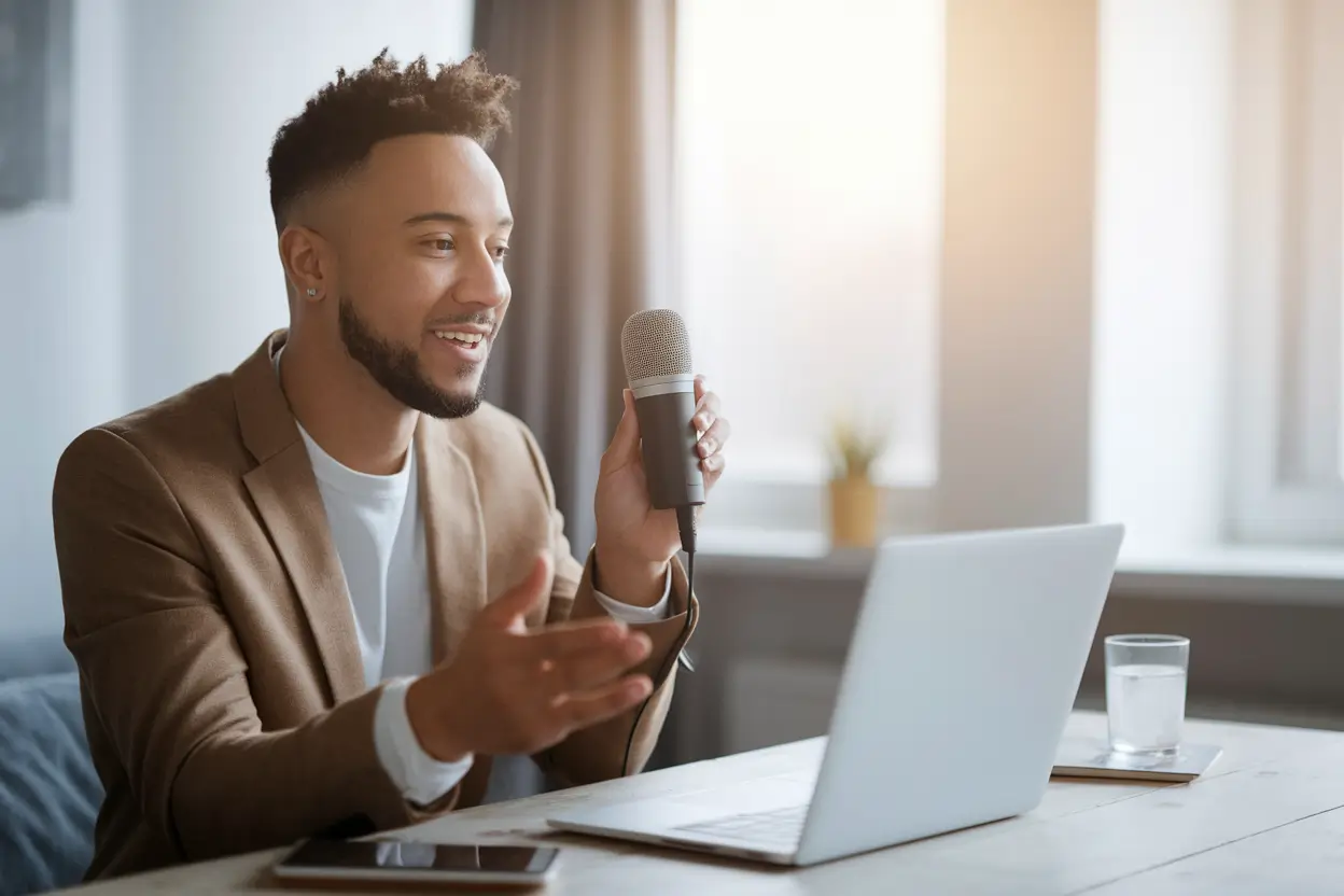 AI voice agent system used for seamless human-machine interaction