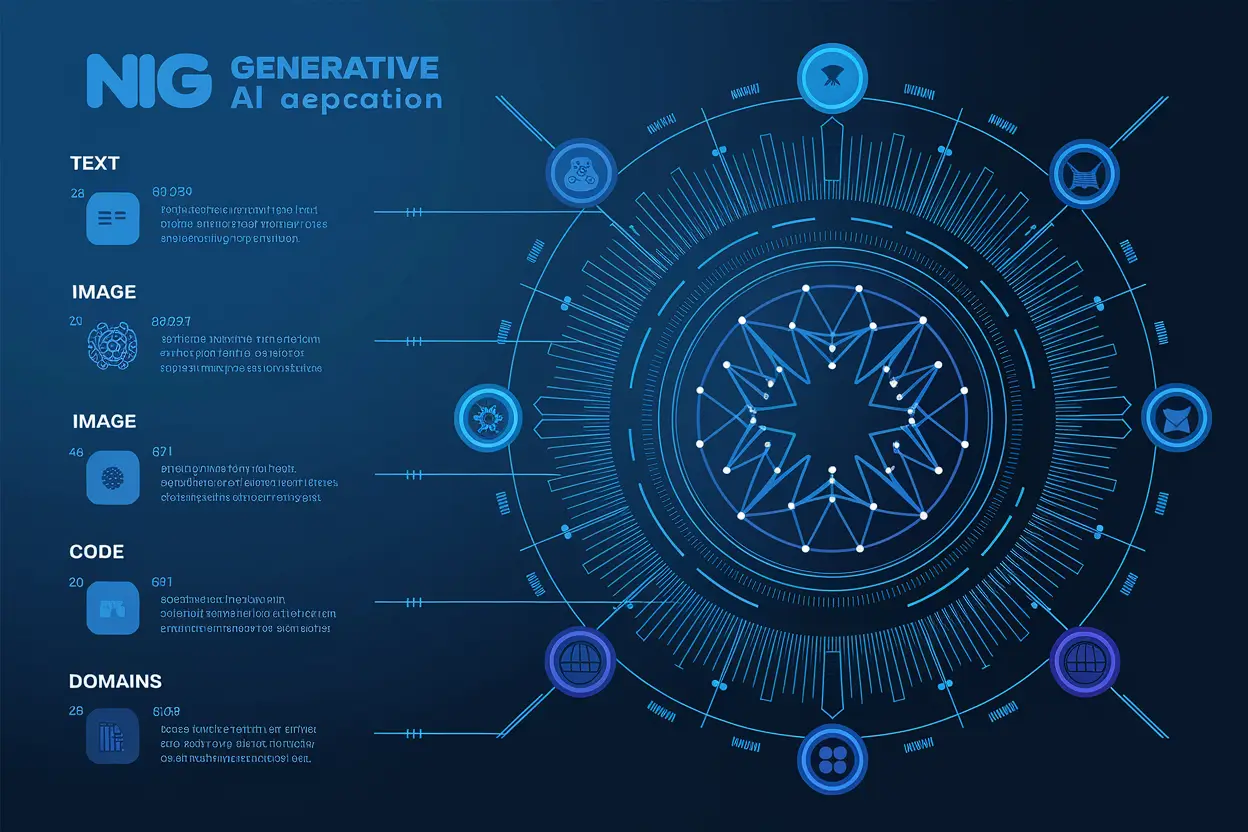 Generative AI Statistics data visualization and emerging trends 2025