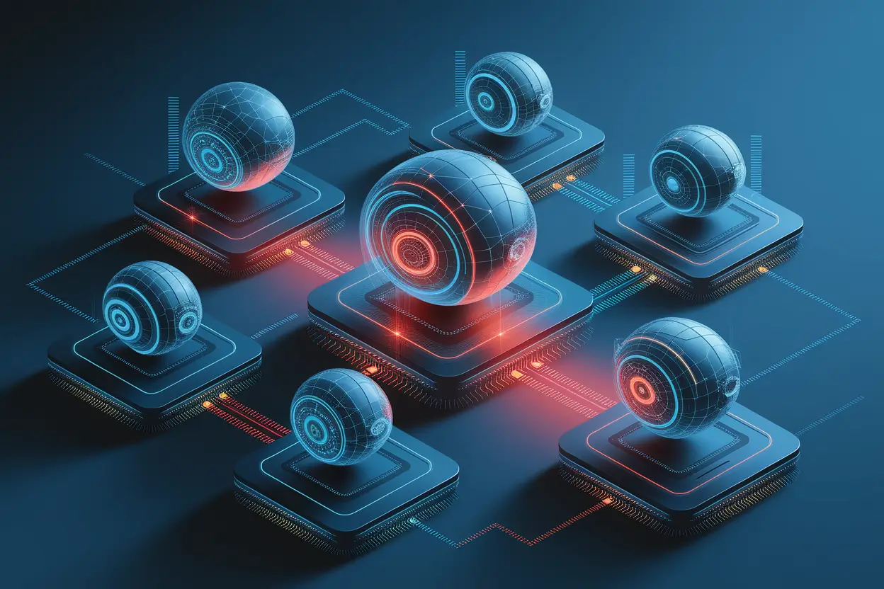 Illustration showing Agentic AI Products Beyond The Hype in autonomous decision-making environments