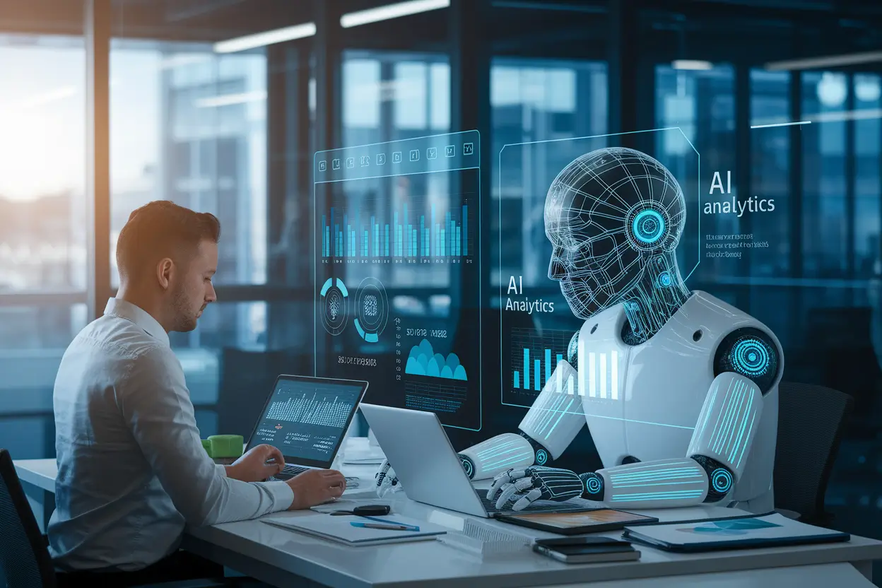 AI and ML in financial services illustrated with financial data tools