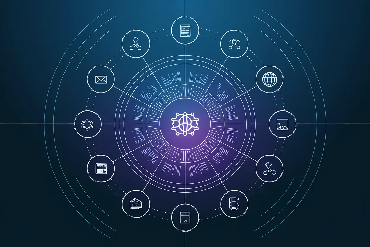 Comprehensive visual of Customer Data Platform Software showcasing data integration architecture for 2025