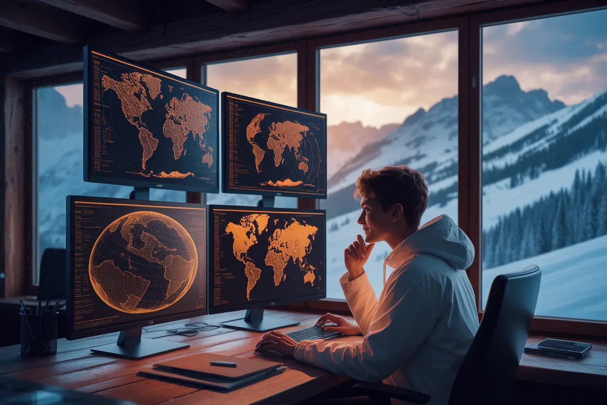 Top 10 high-paying remote jobs in 2026 illustrated in a digital workspace concept