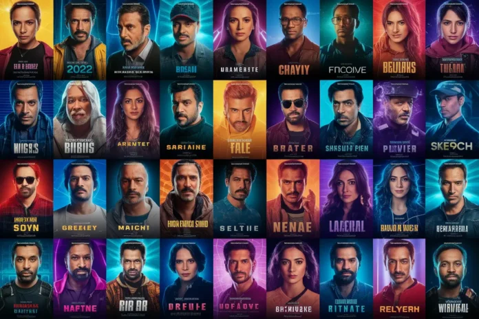 Poster collage showing New Bollywood Movies Released This Month (2026 Update)