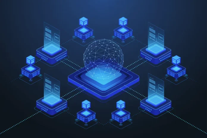 Chart showing integration flow of Best AI Frameworks for Web3 and Smart Contract Developers