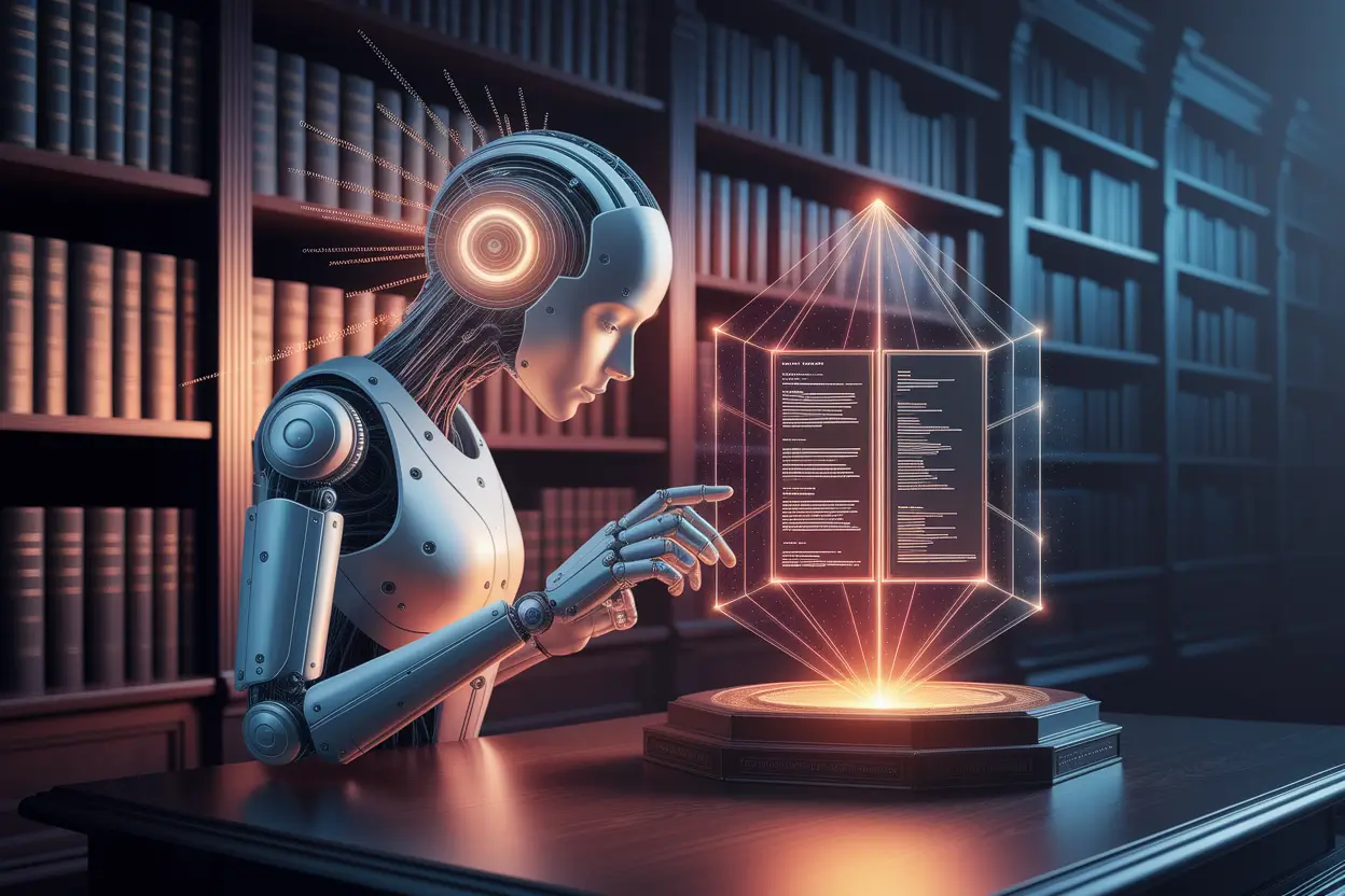 Diagram showing how AI is reducing smart contract development costs through automation and auditing efficiency