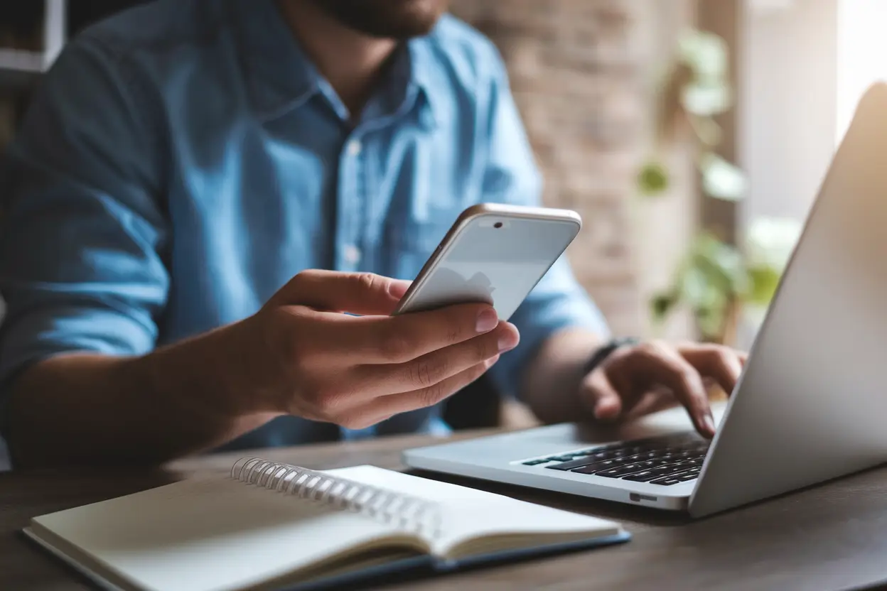 Illustration showing top side hustles you can start without investment in 2026 for digital entrepreneurs working remotely