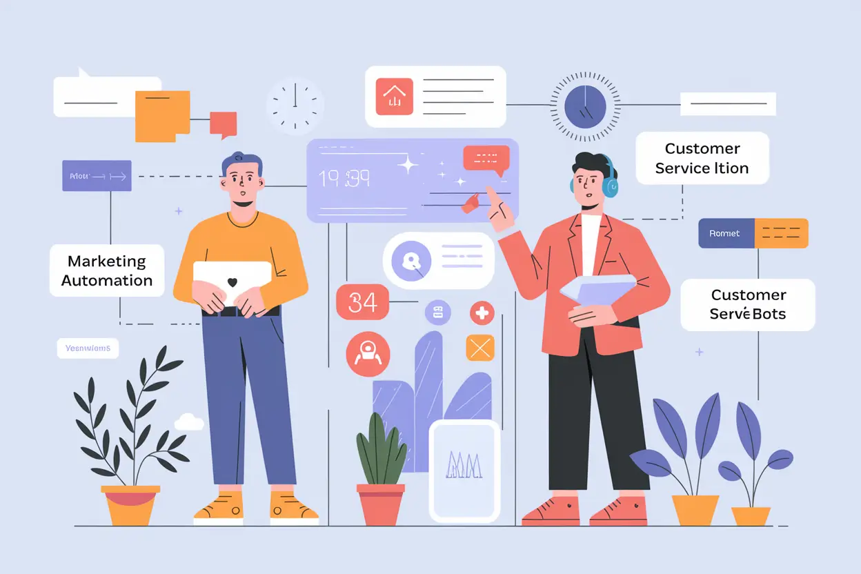 Best AI Tools for Small Businesses in 2026 overview and automation concept