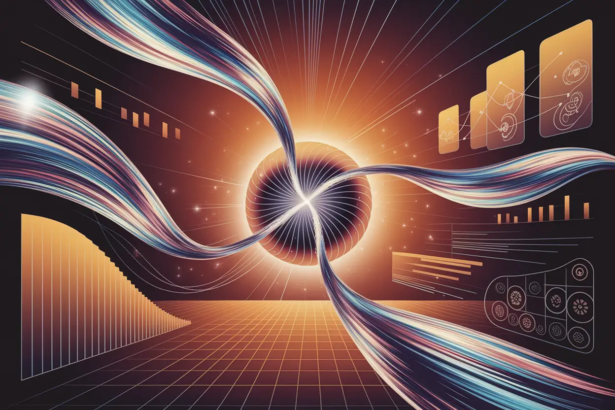 AI Automation for Businesses technology visual showing robots and digital workflow