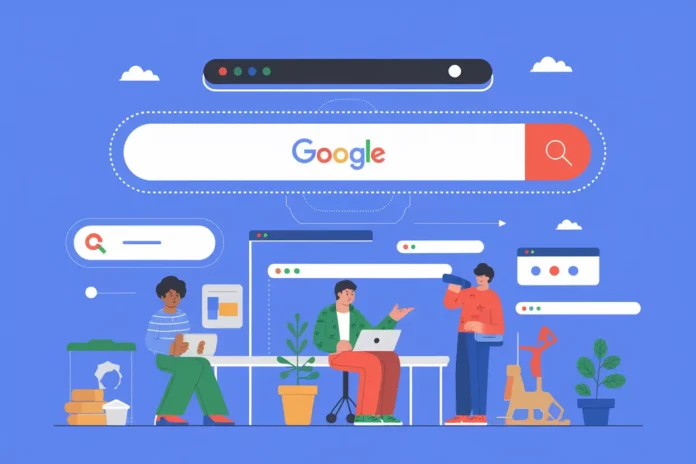 Illustration explaining Google’s New Search Algorithm Update 2026 and SEO strategy
