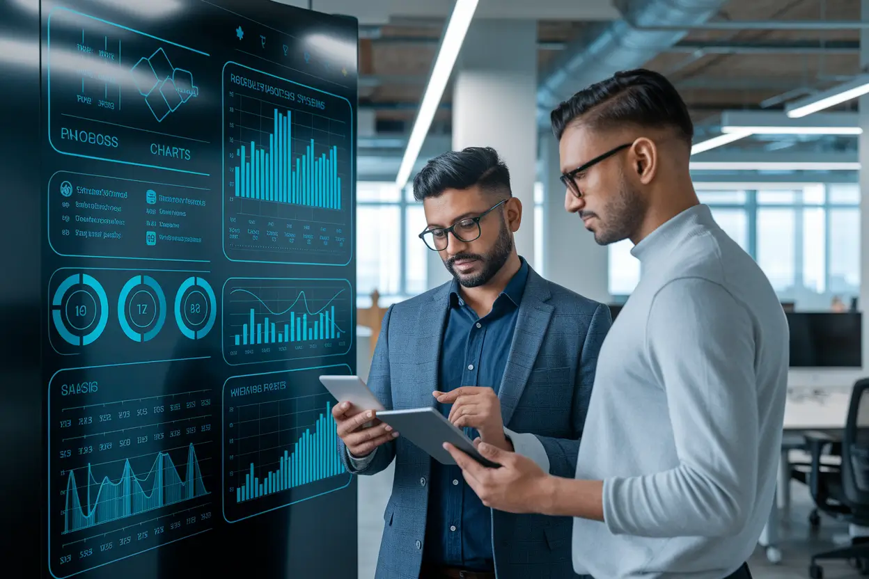 Illustration showing how Indian startups are using AI automation to scale faster in 2026