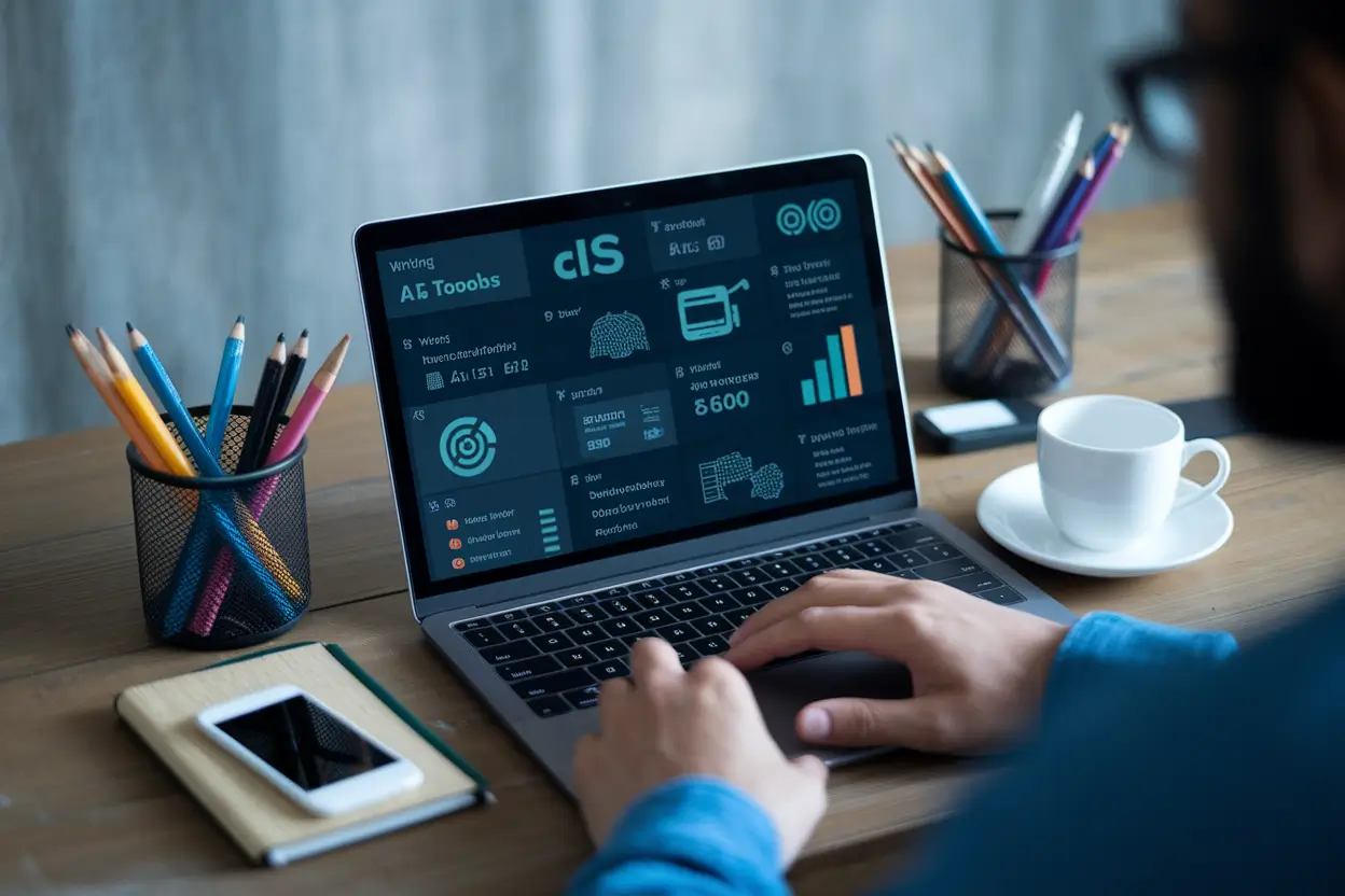 Illustration showing Top AI Tools 2026 You Must Use to Make Money Online in India automating online tasks