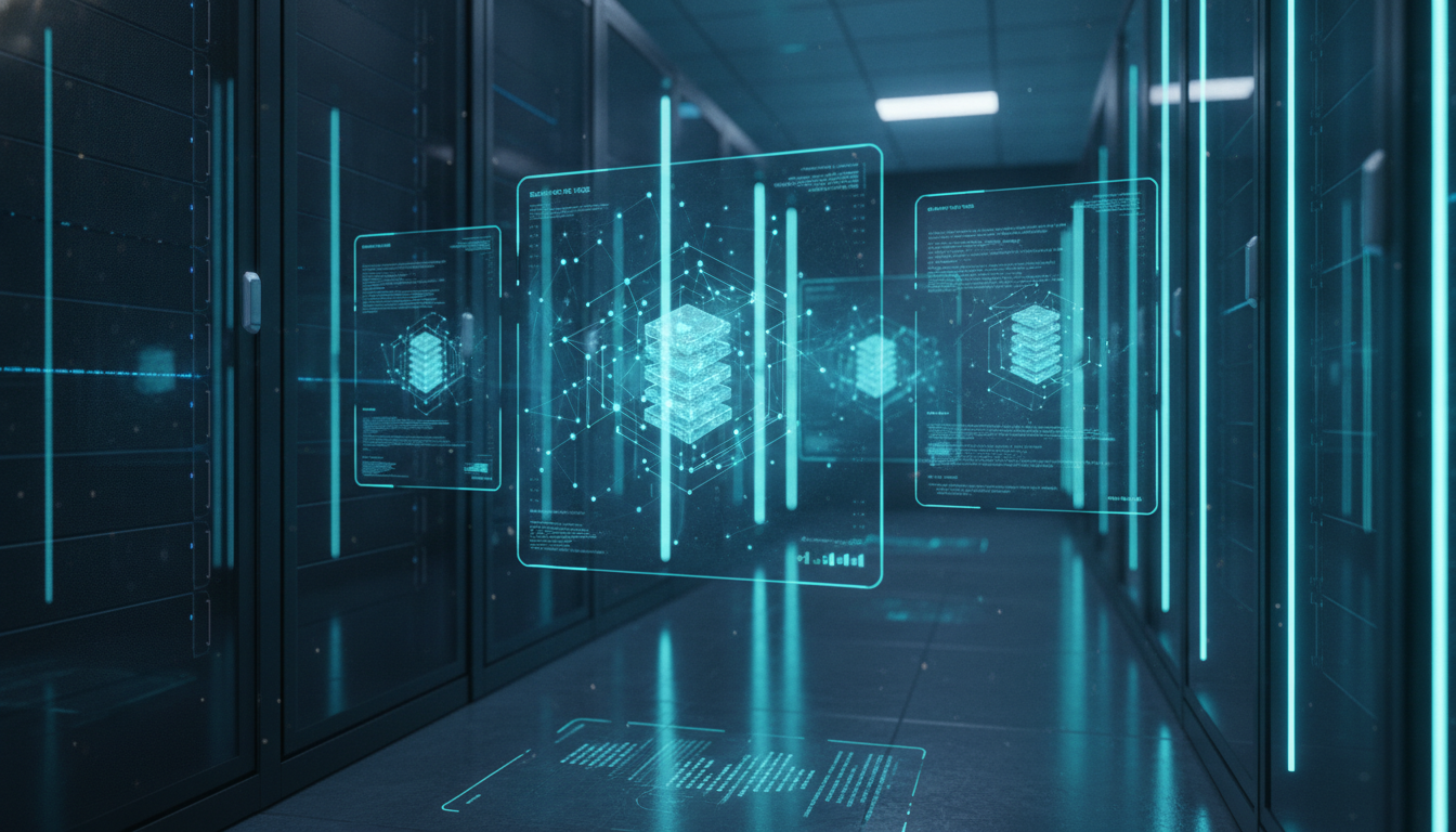 Modern blockchain infrastructure and tokenization systems representing Web3 growth following the news that CRED raises $900M from Meta.
