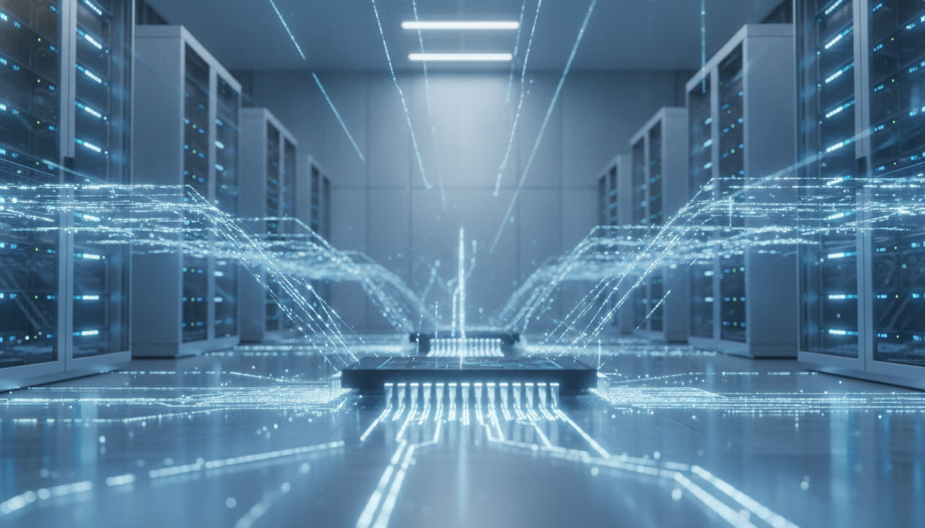 Specialized custom silicon hardware optimized for Anthropic custom chip enterprise integration and AI processing.