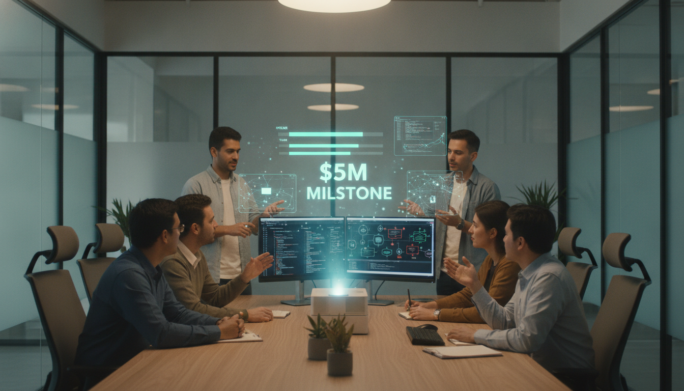 A Web3 startup team planning financial growth within the new framework of Regulation Crypto SEC.