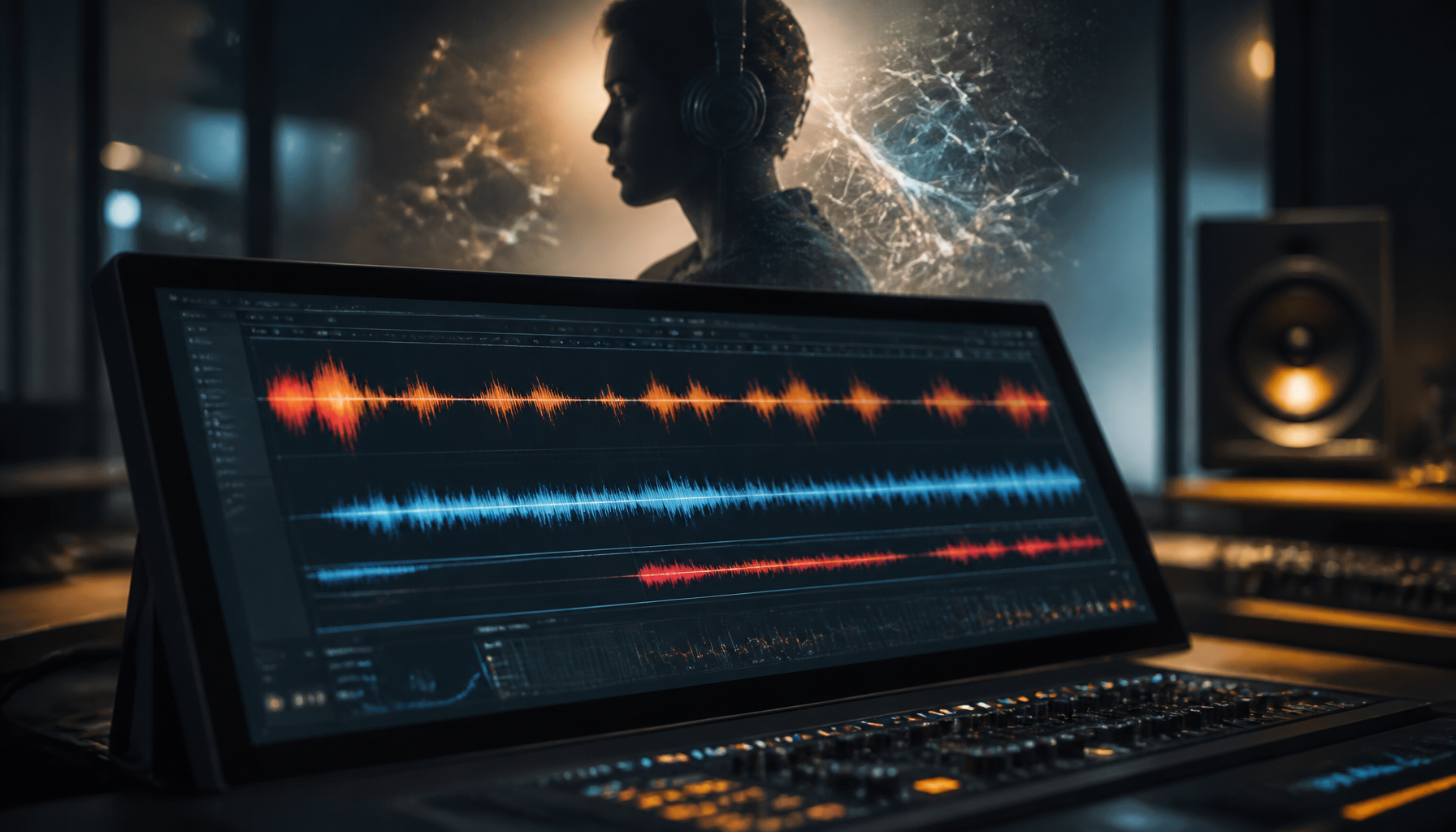 Advanced voice synthesis technology showcasing conversational speech models, relating to AI Hardware Advancements Growth Analysis.