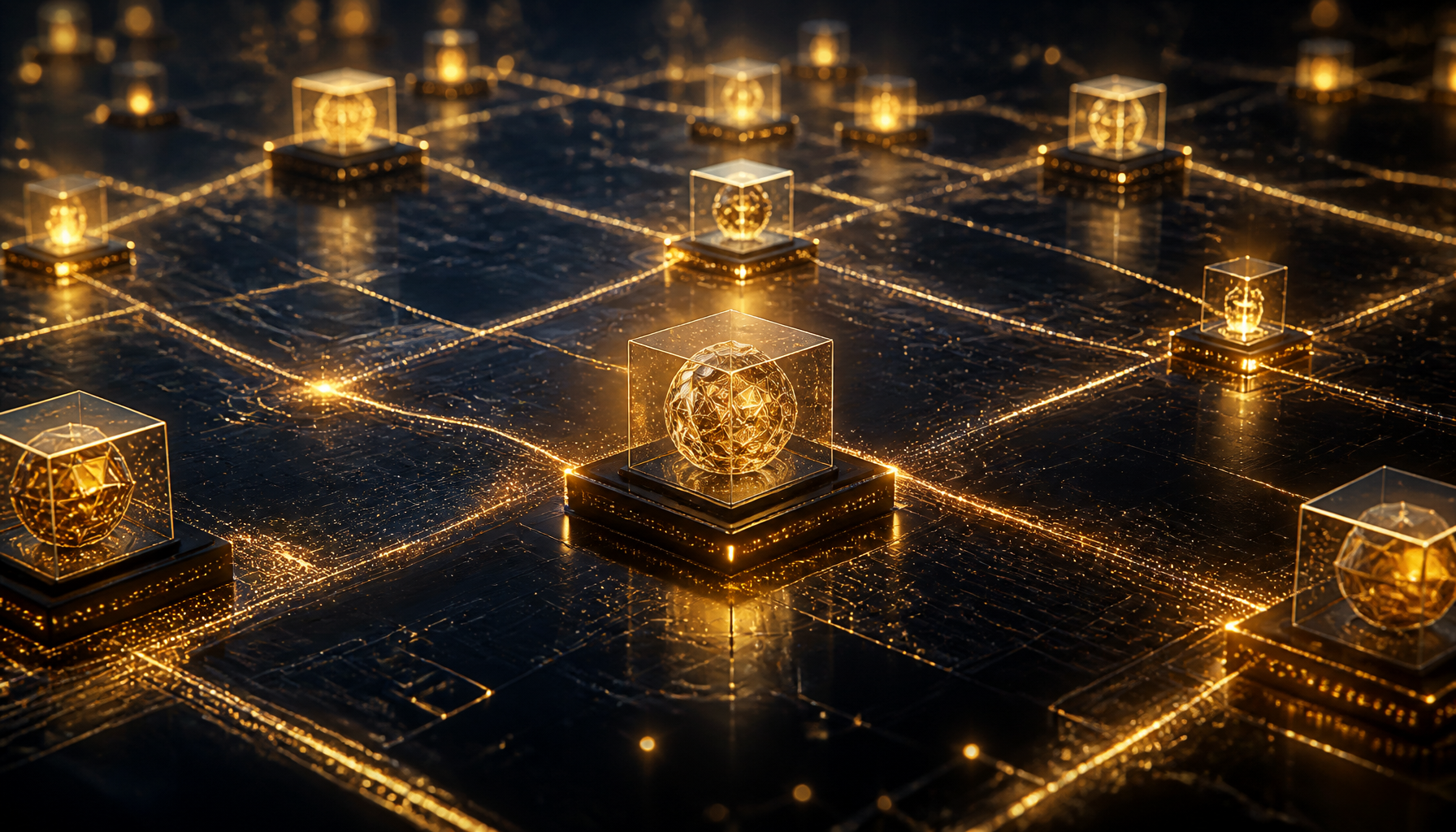 Securing decentralized blockchain apps using a quantum link using sunlight.