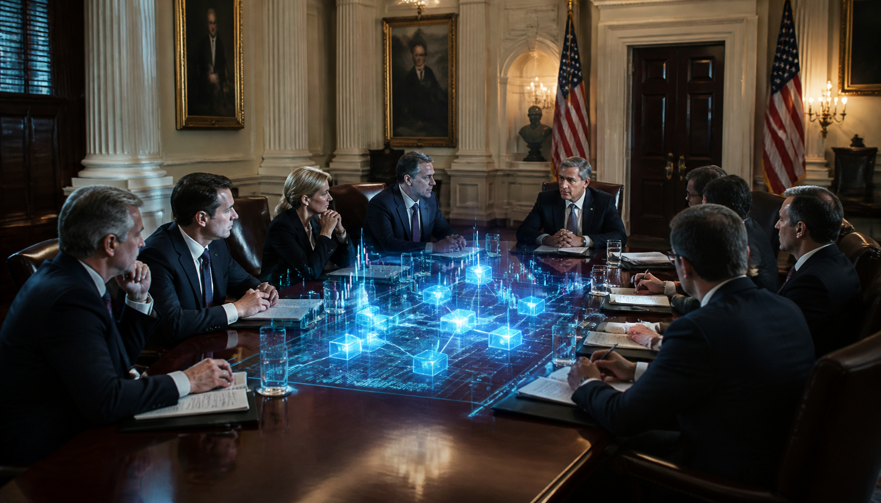 A high-profile meeting of cryptocurrency leaders at the White House, marking the moment President Trump has just given crypto its best day.