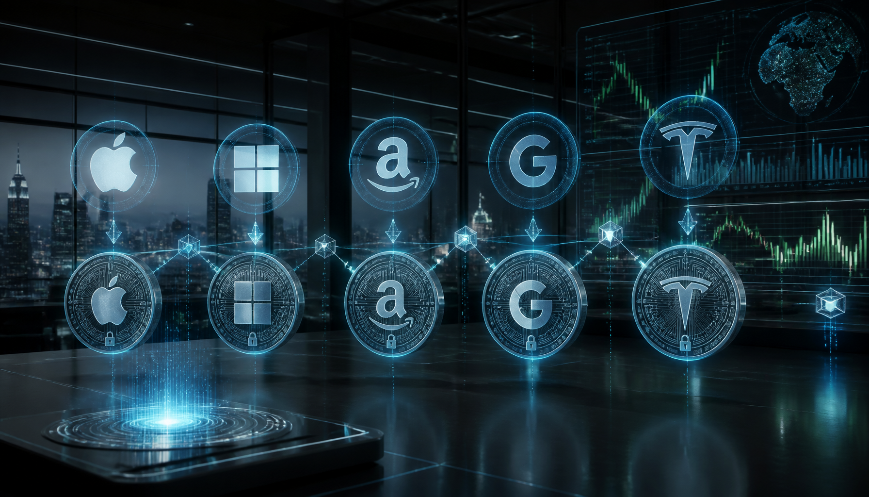 Tokenized assets and smart contracts implemented by an Ai Agent Development Company for decentralized finance.